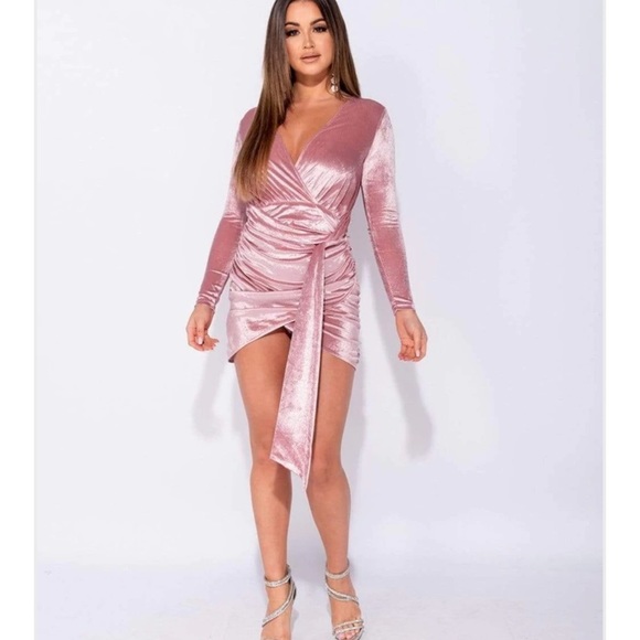 Long Sleeve Bodycon Mini Dress 